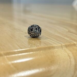 Pandora 925 ALE sterling silver Wildflower Walk Bead flower charm floral
